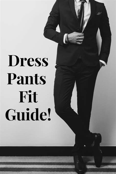 Dress Pants Fit Guide Men How To Make Your Pants Fit Better How Pants Should Fitmens Pantsuit