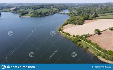 Ardingly Reservoir Aerial View Editorial Stock Photo - Image of ...