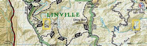 Linville Gorge Trail Map Pdf Maping Resources