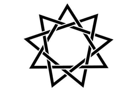 Bahai Religion Symbol Nine Pointed Hoodoo Wallpaper