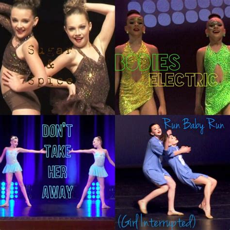 Evolution Of Duets Series Maddie And Kendall Dance Moms Dance