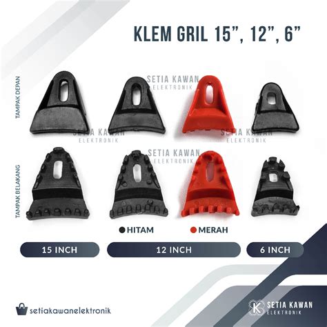 Jual Klem Grill Kuping Ram Capitan Tutup Grill Penjepit