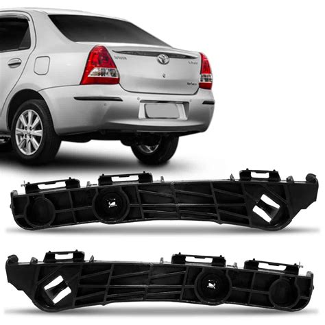 Guia Suporte Parachoque Traseiro Etios Sedan 2013 2014 2015 2016 2017