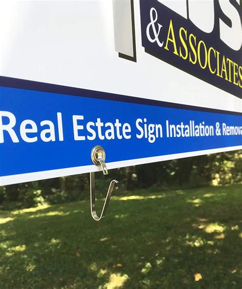 Real Estate Sign Rider Clips For Hanging Or Attaching Signs And Riders ...