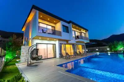 Villa Simena Yeşilköy Kalkan da Lüks ve Geniş Aile Villası