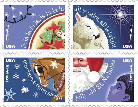 Usps Christmas Stamps 2024 Sale Roby Vinnie