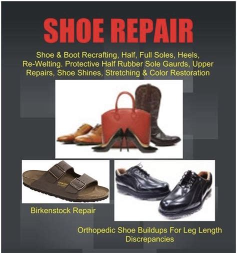 Repairs Robs Shoe Repair And Orthotics