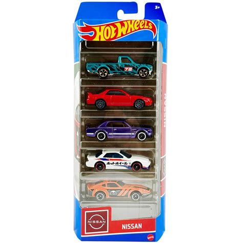 Hot Wheels Nissan 5db os kisautó szett 1 64 Mattel vásárlás a Játékshopban