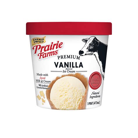 Vanilla Ice Cream Prairie Farms Dairy Inc