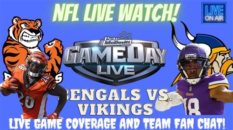 LIVE NFL Football Minnesota Vikings Vs Cincinnati Bengals Live Watch