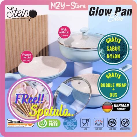 Jual Steincookware Glowpan Violet Glowpan Pink Glowpan Blue Stein Glow