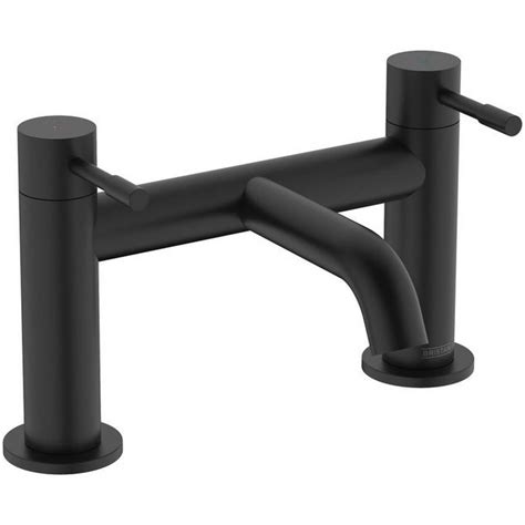 Bristan Mila Black Bath Filler Tap Fast Uk Delivery