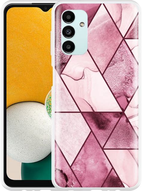 Hoesje Geschikt Voor Samsung Galaxy A G Roze Marmer Mix Bol