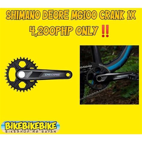 Shimano Deore Front Chainwheel M6100 Shopee Philippines