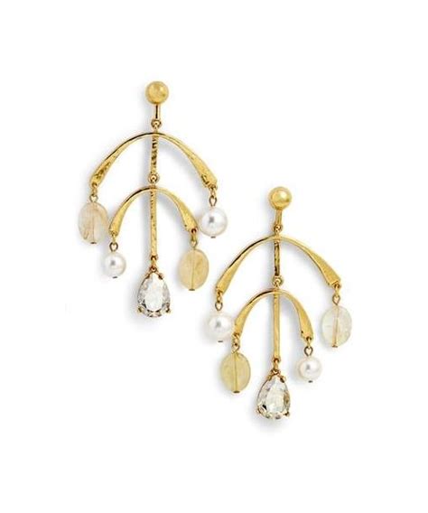 Oscar de la RentaオスカーデラレンタのOscar de la Renta Mobile Drop Earring