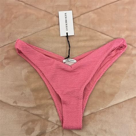 Weworewhat Swim New We Wore What Pink Bikini Bottom Poshmark