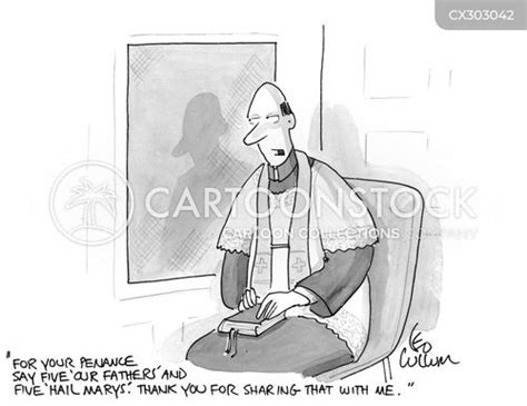 Confession Booth Cartoons