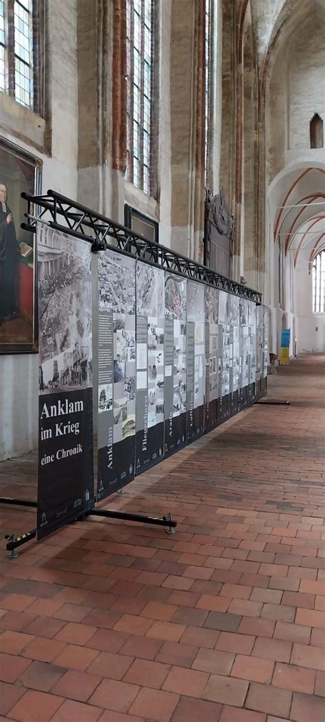 Ausstellung In Der Marienkirche Zeigt Anklam Im Krieg