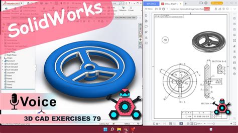 Solidworks D Cad Exercises Studycadcam Solution Tutorial