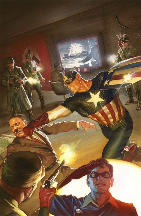 Cantstopthinkingcomics Captain America By Alex Ross