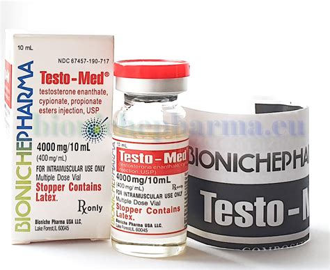 TESTO MED 400 MG ML Bionichepharma Eu