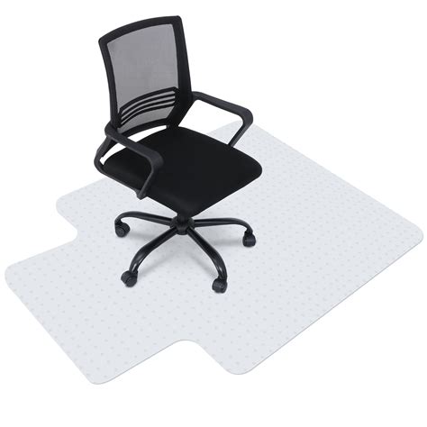 HomGarden Upgraded 47" X 35" PVC Office Chair Mat Clear Floor Desk Mat ...