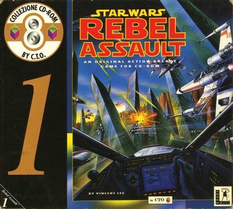 Star Wars: Rebel Assault (1993) DOS box cover art - MobyGames