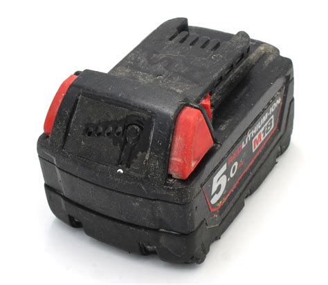 BATERIA AKUMULATOR MILWAUKEE M18 5 0AH M18B5 18V Ozdobne Zawieszki