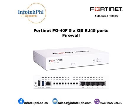 Fortinet Fg F X Ge Rj Ports Including X Wan Port X