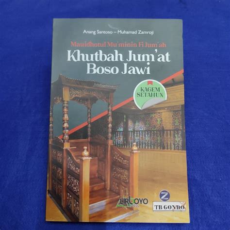 Jual Buku Khutbah Jum At Jumat Boso Jawi Jowo Kagem Setahun Zamzam