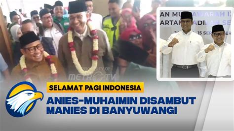 KAWAL PEMILU AMIN Disambut Meriah Pendukungnya Saat Tiba Di