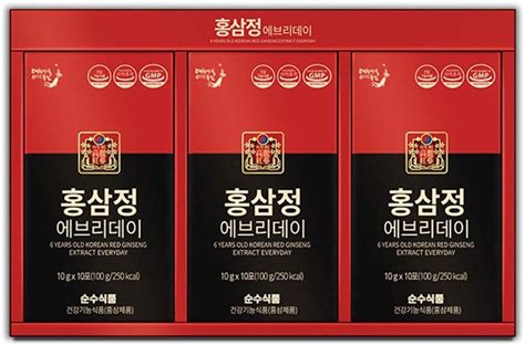 Korean Ginseng Extract Granules Tea Health Food 3g X 100