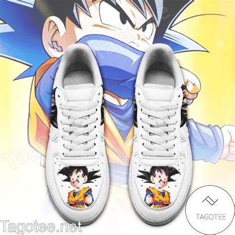 Goten Dragon Ball Z Anime Air Force Shoes Tagotee