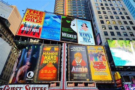 Broadway Signs Stock Editorial Photo Sepavone