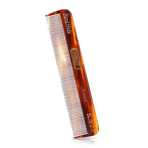 Kent Small Mens 120mm Slim Jim Handmade Sawcut Fine Toothed Pocket Hair