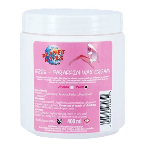 400ml Ezee Paraffin Wax Cream Peach Planet Nails Shopping Cart