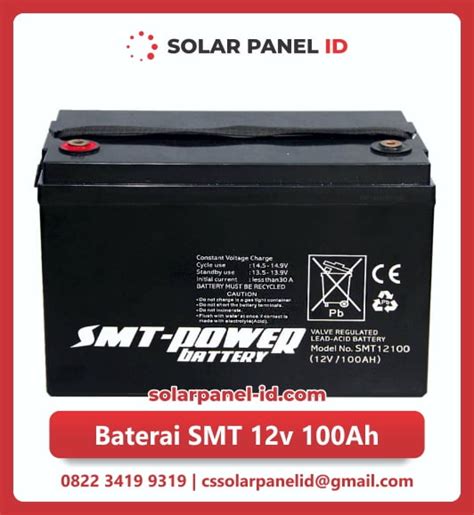 Baterai Vrla Smt Solar Panel Id