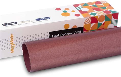 Buy Red Heat Transfer Vinyl Htv Roll Merrymade Reflective X