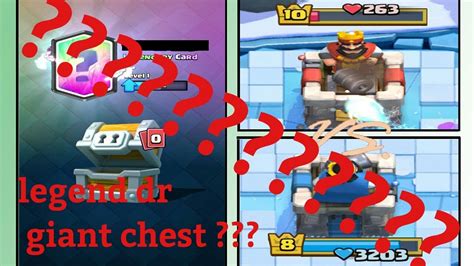 Buka Giant Chest Dpt Legendary Clash Royale Indoenesia Youtube