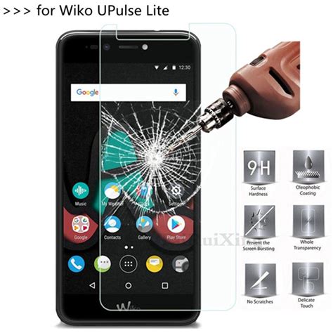 Vidro Temperado Para Wiko Upulse Lite Protetor De Tela 2 5D 0 26mm 9 H