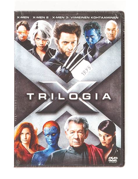 X Men Trilogia Dvd P Kaupunkiseudun Kierr Tyskeskus Verkkokauppa