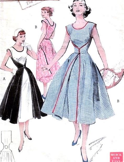 P A S Rare Walk Away Dress Pattern Butterick V Vintage