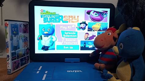 Menu Walkthrough Of The Backyardigans Super Secret Super Spy DVD From