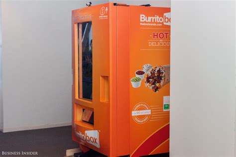 Burritobox Burrito Vending Machine Business Insider