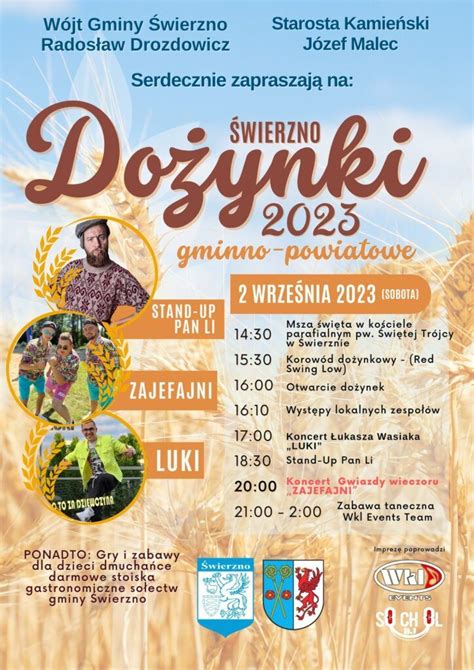 Dożynki 2023 Urząd Gminy Świerzno