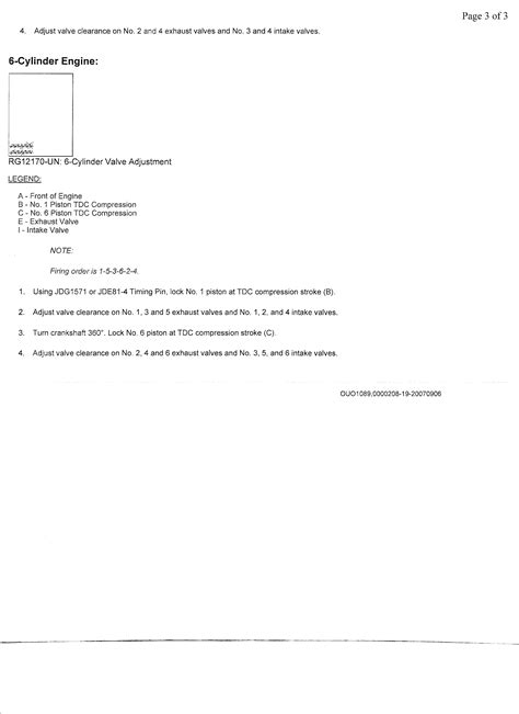 John Deere 6068 Valve Adjustment: Q&A on Procedure & Specs