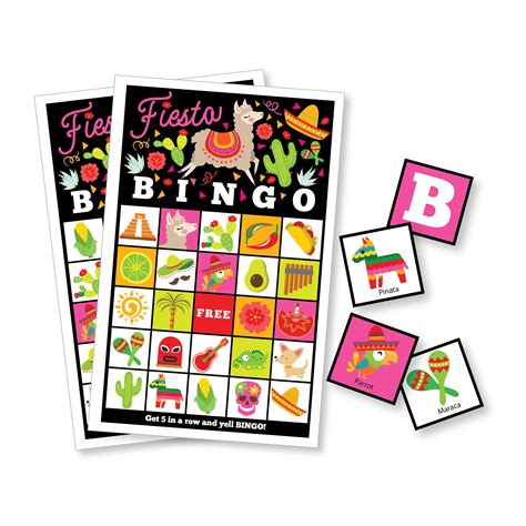 Mexican Bingo Cards Printable