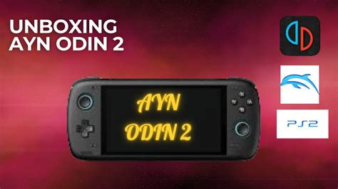 Unboxing Ayn Odin Testando Switch Ps Wii E Muito Mais Youtube