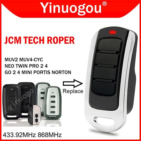 Jcm Mando A Distancia Roper Tech Neo Twin Go Mini Pro Go Portis