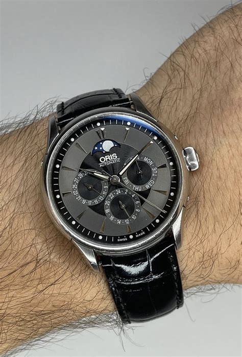 Wts Oris Artelier Complication Classic Moonphase 581759240540752171fc